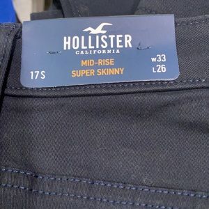 Hollister mid rise super skinny jeans
